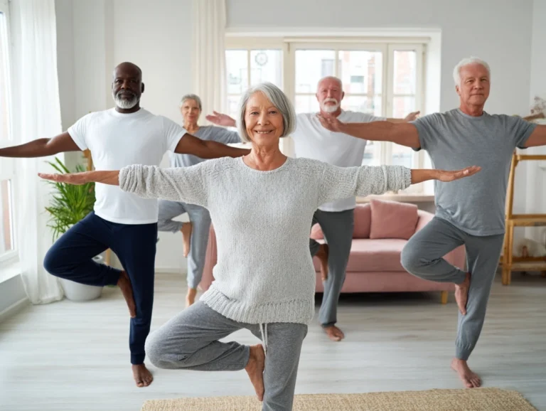 group balance exercise after 50